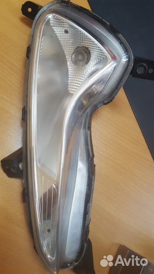 Противотуманная фара на Hyundai Solaris 2015-2017
