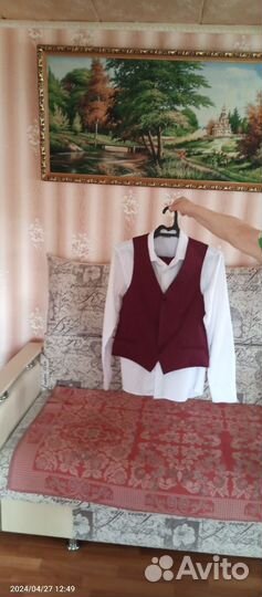 Приталиный костюм тройка. Для банкетов