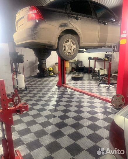 Покрытие для пола в гараже