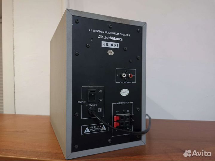Колонки 2.1 акустика JetBalance jb-461