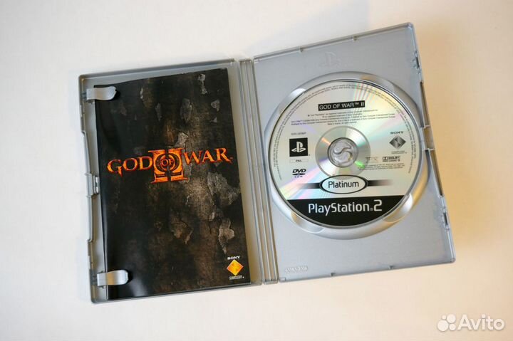 Диск God of War II PS2 Лицензия