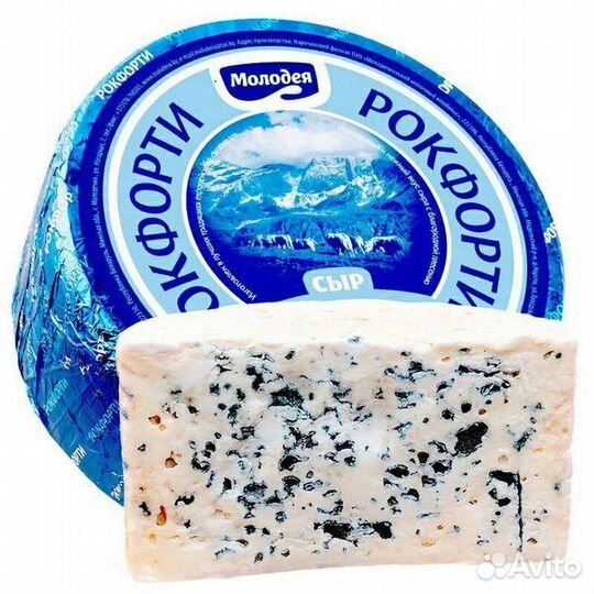 Сыр с голубой плесенью Рокфорти Беларусь