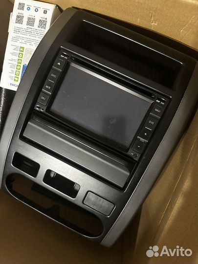 Рамка с магнитолой