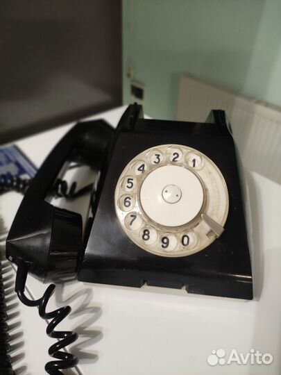 Телефон дисковый СССР