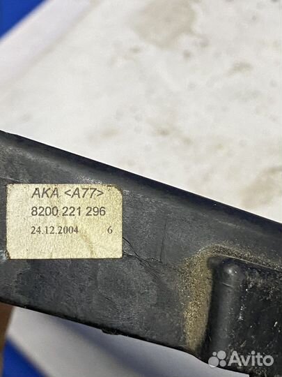 Педаль электронная тормоза и сцепления megane 2