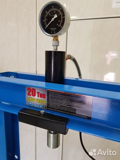 Пресс гидравлический напольный brann BRP-20 (20т.)