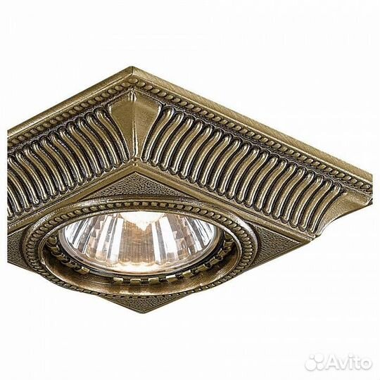 Встраиваемый светильник Reccagni Angelo 1084 spot 1084 bronzo