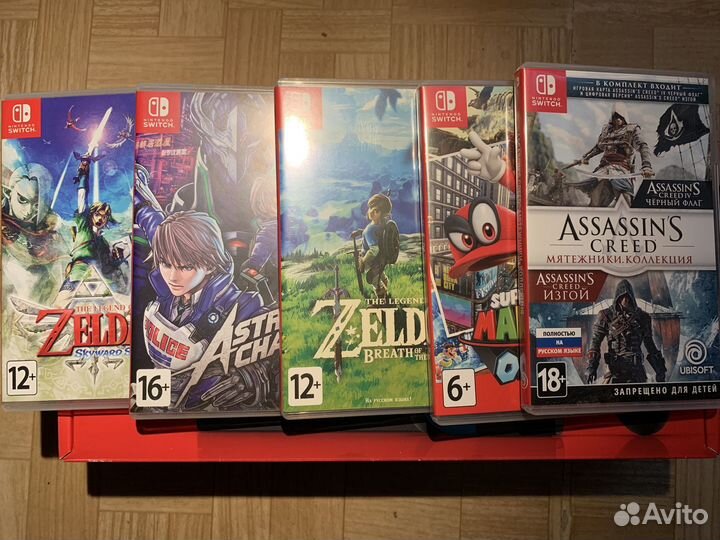 Продам инры для Nintendo Switch