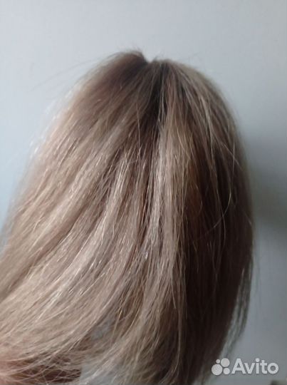 Хвост на крабе из натуральных волос