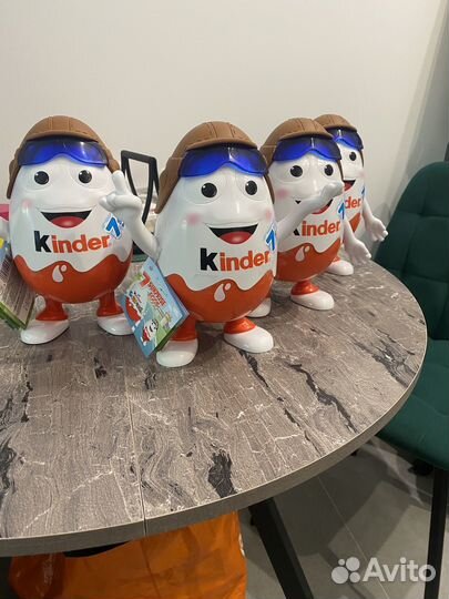 Большой редкий Kinder surprize Киндер 7 яиц