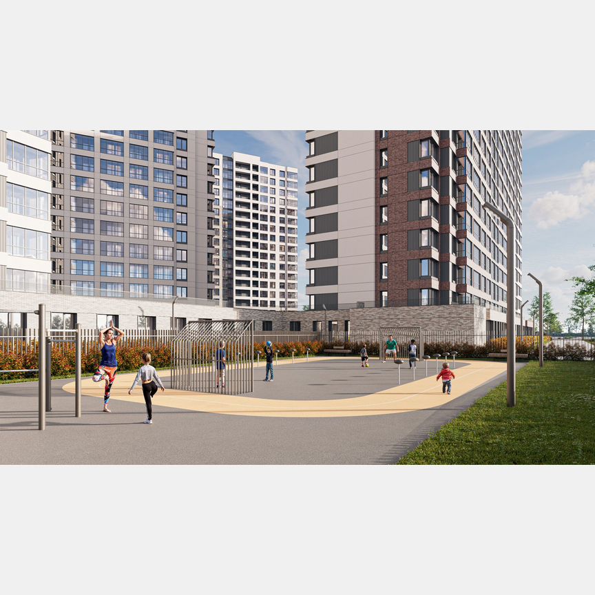 2-к. квартира, 65 м², 5/18 эт.