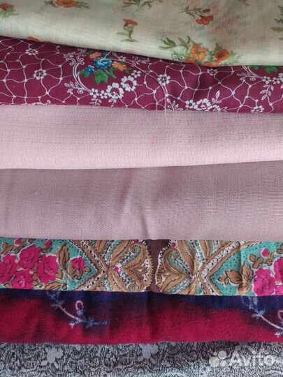 Отрезы ткани хлопок СССР