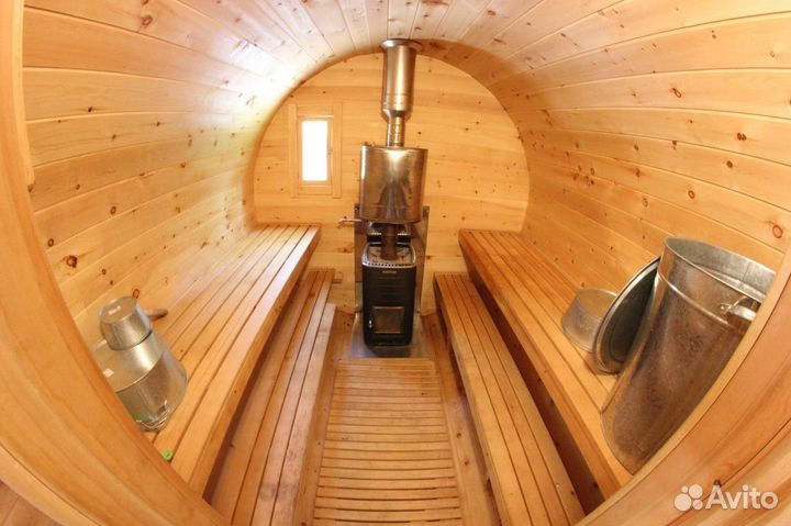 Баня бочка квадро аренда