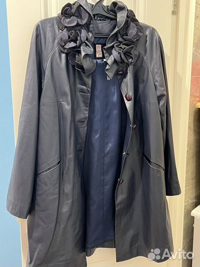 Плащь из натуральной овечьей кожи Carnelli