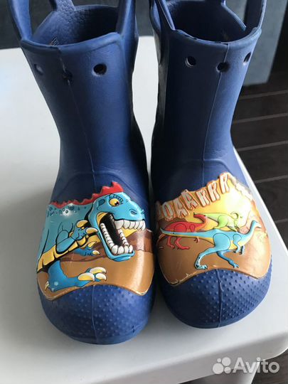 Резиновые сапожки Crocs C9