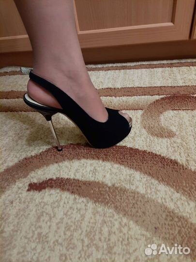 Туфли женские р.35 (натуральная замша)