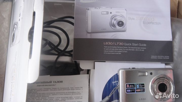 Цифровой фотоаппарат samsung L830