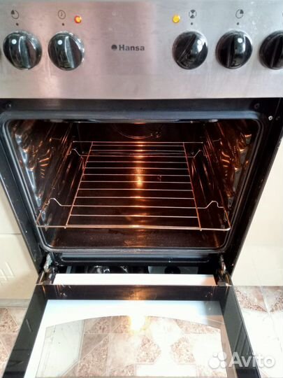Плита электрическая стеклокерамика hansa