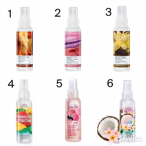 Спрей для тела Avon