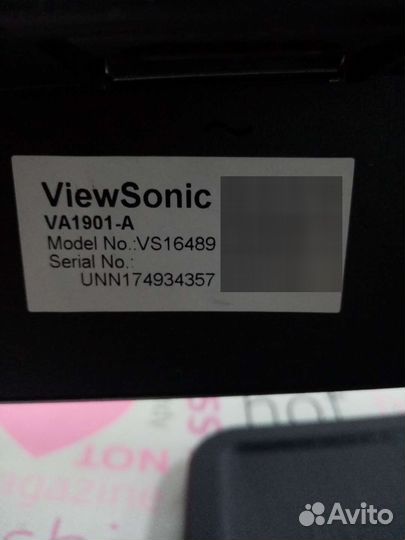 Монитор ViewSonic 19