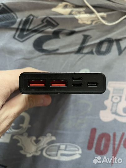 Повербанк baseus 10000 с быстрой зарядкой 22,5w