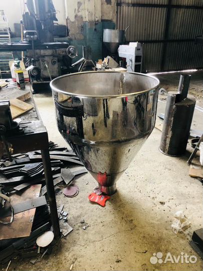 Бункер накопитель нержавейка