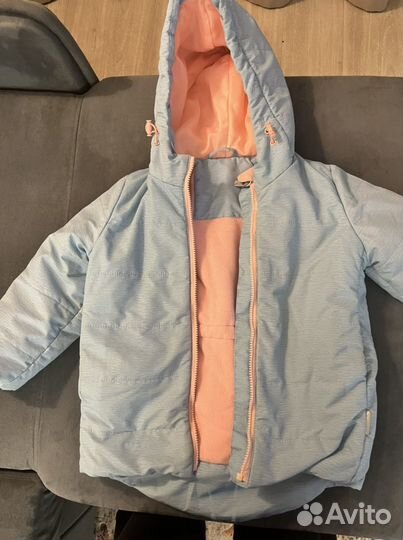 Куртка зимняя на девочку, 110-116 см