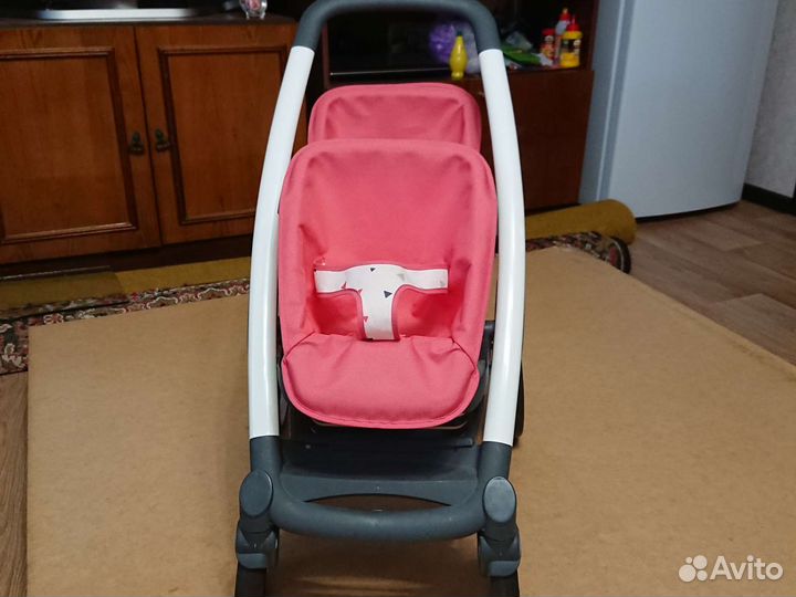 Коляска для двух кукол