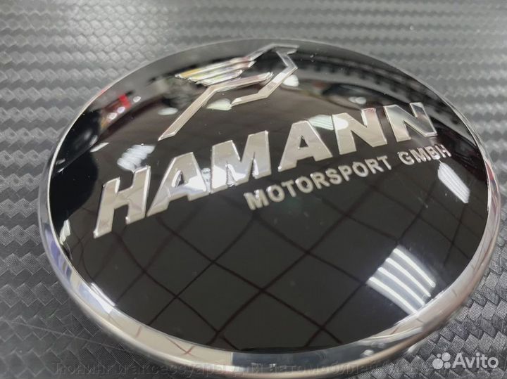 Эмблема капота / багажника 82мм Hamann BMW