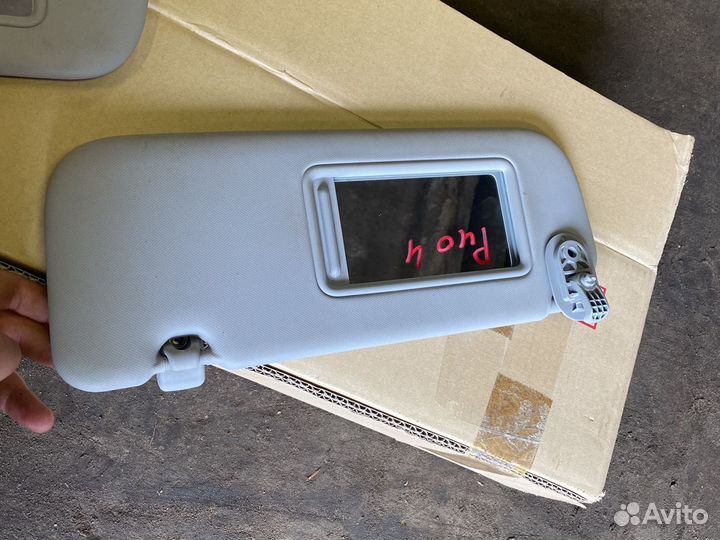 Киа Рио 4 козырьки солнечные