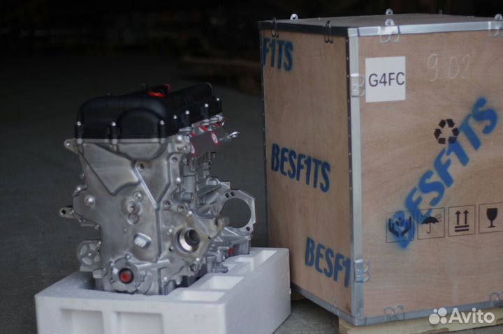 Новый двигатель 1.4л. G4fа на KIA RIO 2012-2017