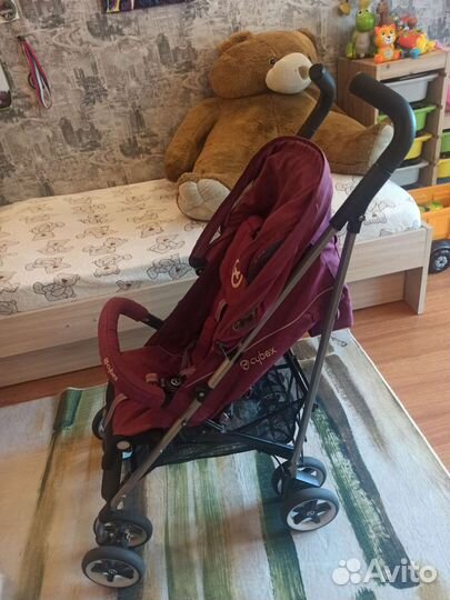 Коляска прогулочная трость cybex topaz