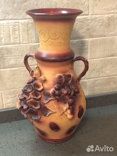 Вазы керамические, глиняные