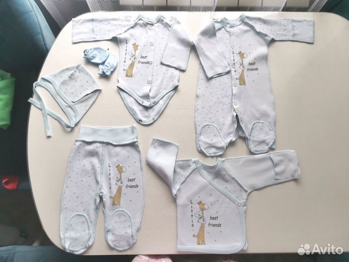 Комплект одежды для новорожденных 56