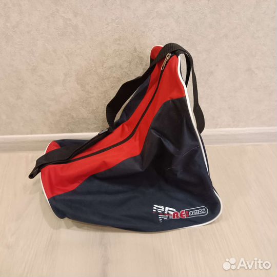 Ролики детские раздвижные 36-41р.+защита+сумка