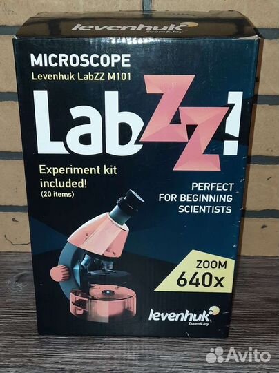 Микроскоп levenhuk labzz m101
