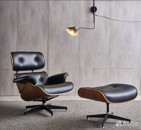 Кресло руководителя Vitra Lounge Chair & Ottoman