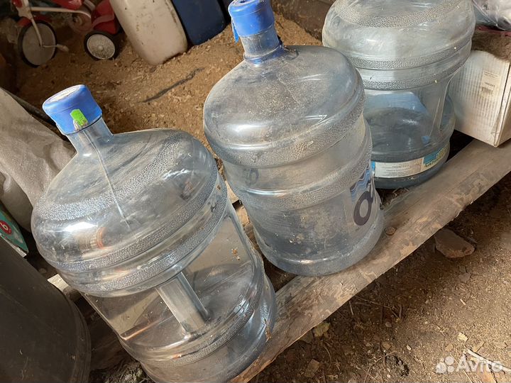 Бутыль для воды 19 литров с ручкой