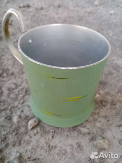 Подстаканник алюминий СССР