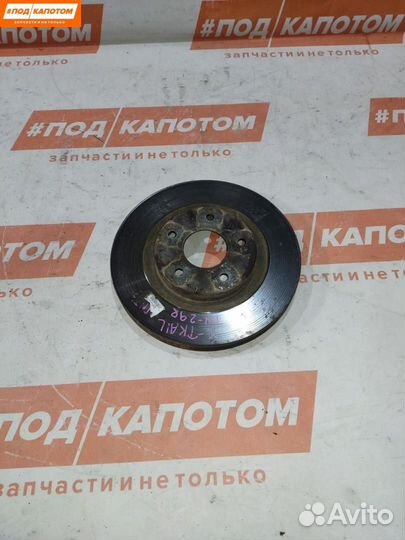 Диск тормозной передний Nissan X-Trail T31 2008