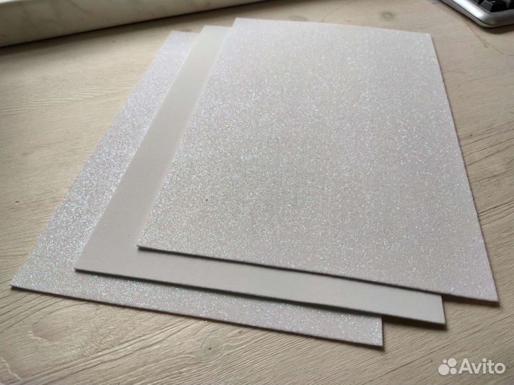 Фоамиран глитерный