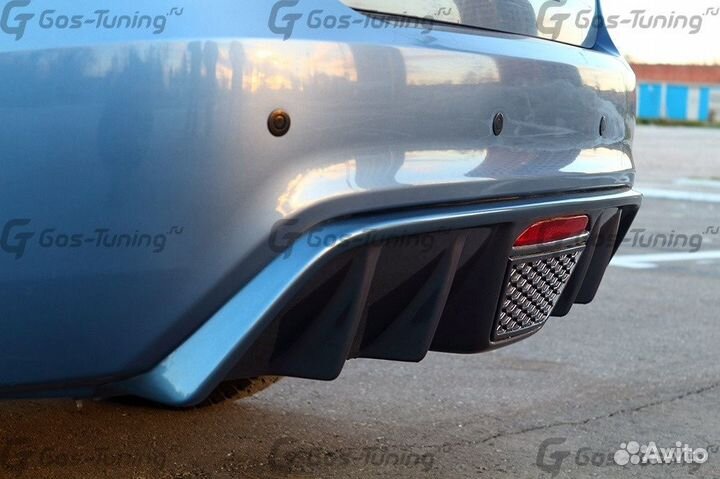 Диффузор бампера на Kia Rio 3