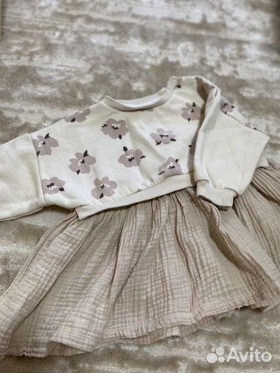 Платье для девочки 74 80