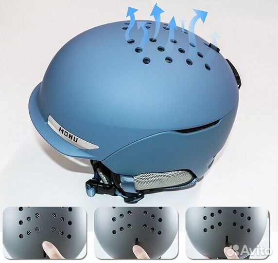 Шлем для лыж и сноуборда monu HM011