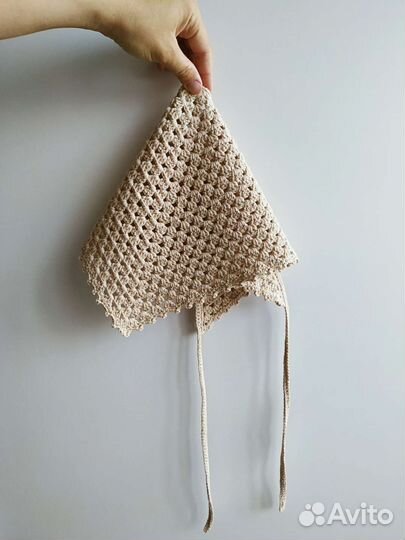 Вязаная косынка (бандана)