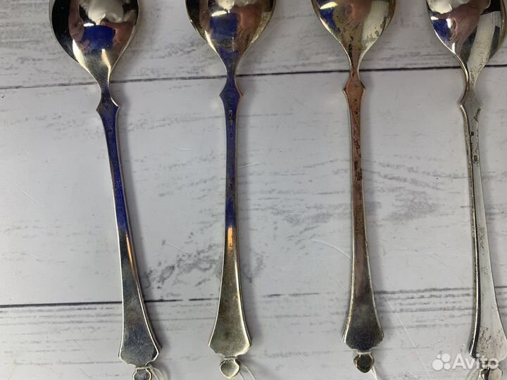 Комплект серебряных ложек 925 проба