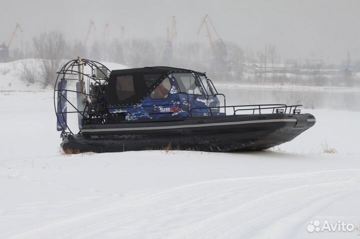 Аэролодка SibEX Турист 400 л.с + 8 лопастной винт