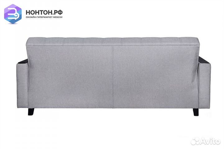 Диван книжка Феникс светло-серый