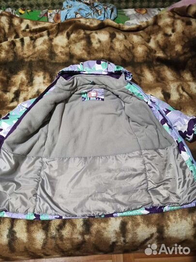 Пальто для девочки 122-128