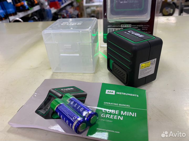 Уровень лазерный ADA Cube Mini Green Basic Edition